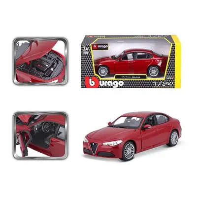 Bburago 1:24 Plus Alfa Romeo Giulia (2016) Metallic Red