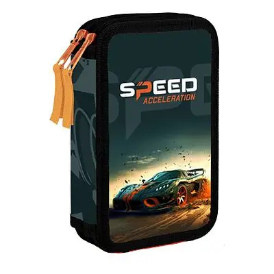 Oxybag Penál 2 p. prázdný auto