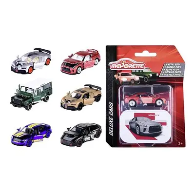 Majorette Autíčko Deluxe Cars,7,5 cm, 6 druhů