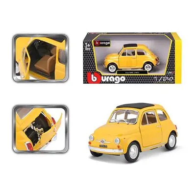 Bburago 1:24 Fiat 500 F 1965 Yellow