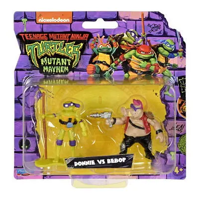 Orbico Teenage Mutant Ninja Turtles - Minifigurky želvy NINGA, 2 ks v balení, Donnie vs Bebop