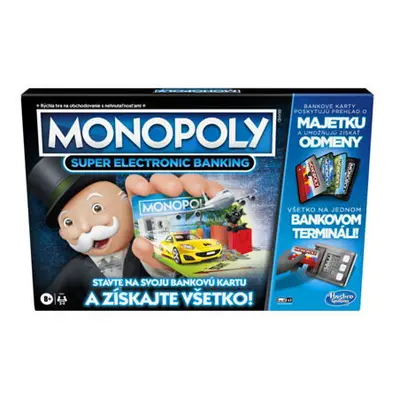 Hasbro Monopoly Super elektronické bankovníctvo SK