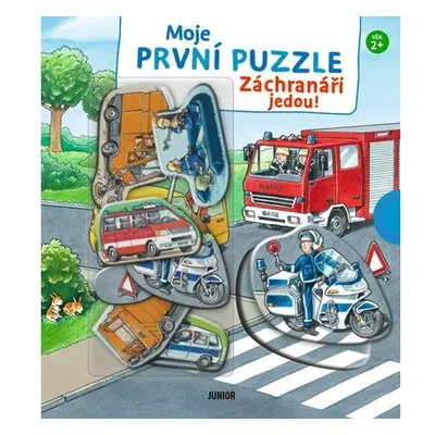 Moje první puzzle Záchranáři jedou! - Hledej, skládej a bav se s vozidly