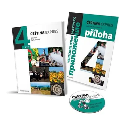 Čeština Expres 4 (A2/2) ruská + CD