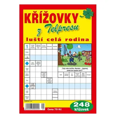 Křížovky z Telpresu luští celá rodina - 248 křížovek 1/2023