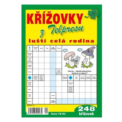 Křížovky z Telpresu luští celá rodina - 248 křížovek 2/2023