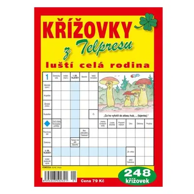 Křížovky z Telpresu luští celá rodina - 248 křížovek 1/2024