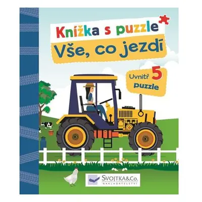 Vše, co jezdí - Knížka s puzzle