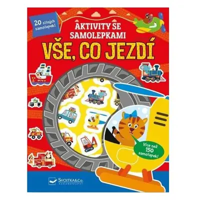 Aktivity se samolepkami - Vše, co jezdí