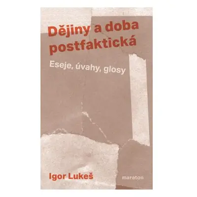 Dějiny a doba postfaktická - Eseje, úvahy, glosy