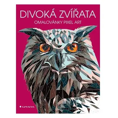 Divoká zvířata - Omalovánky Pixel Art