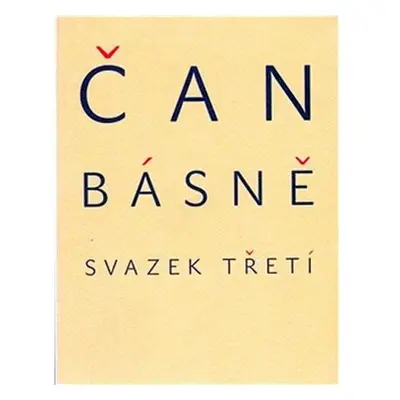 Básně - svazek třetí (Čan)