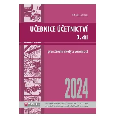 Učebnice Účetnictví III. díl 2024