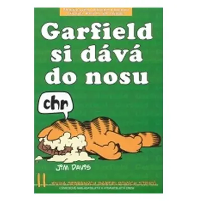 Garfield si dává do nosu (č.11)