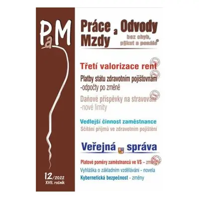 PaM 12/2022 Třetí valorizace rent