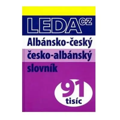 Albánsko-český, česko-albánský slovník