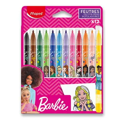 Maped Barbie Fixy 12 ks