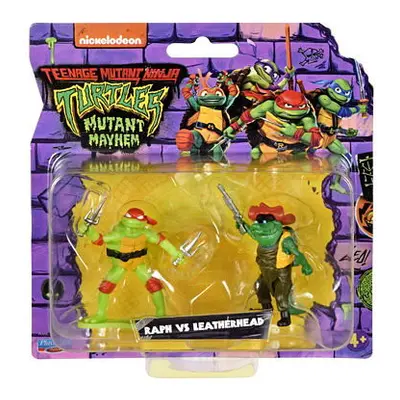 Orbico Teenage Mutant Ninja Turtles - Minifigurky želvy NINGA, 2 ks v balení, Raph vs Leatherhea