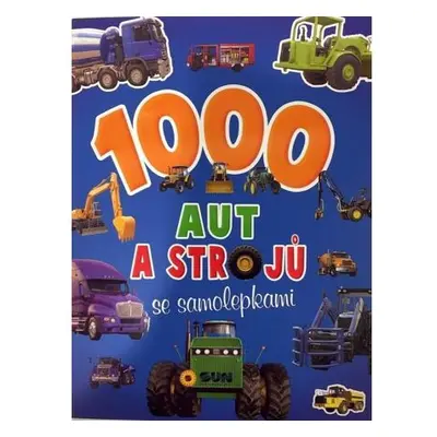 1000 aut a strojů se samolepkami