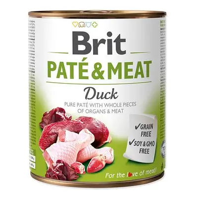 Konzerva BRIT Paté & Meat Duck 800 g