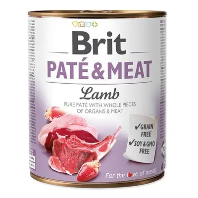 Konzerva BRIT Paté & Meat Lamb 800 g