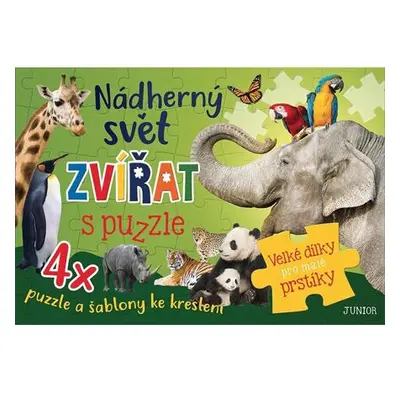 Nádherný svět zvířat s puzzle