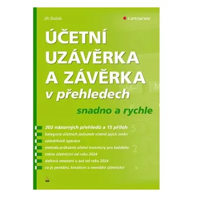 Účetní uzávěrka a závěrka v přehledech snadno a rychle