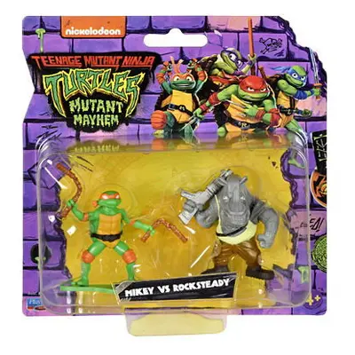 Orbico Teenage Mutant Ninja Turtles - Minifigurky želvy NINGA, 2 ks v balení, Mikey vs Rockstead