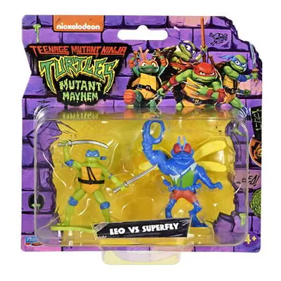 Orbico Teenage Mutant Ninja Turtles - Minifigurky želvy NINGA, 2 ks v balení, Leo vs Superfly