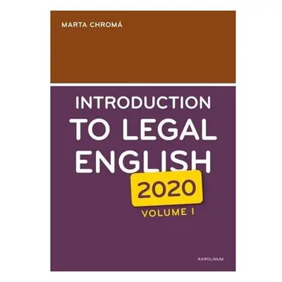 Introduction to Legal English Volume I.