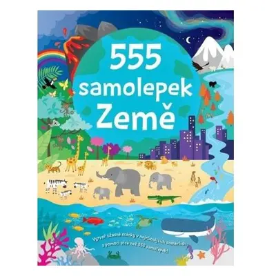 555 samolepek Země