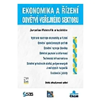 Ekonomika a řízení odvětví veřejného sektoru