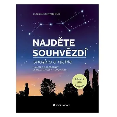 Najděte souhvězdí snadno a rychle - Naučte serozpoznat 25 nejznámějších souhvězdí