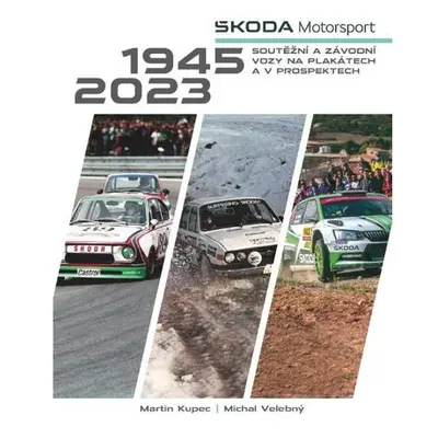 Škoda Motorsport - soutěžní a závodní vozy na plakátech a v prospektech, 1945-2023