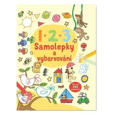 123 Samolepky a vybarvovaní