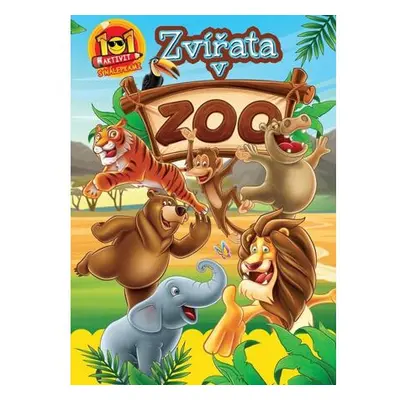 Zvířata v ZOO - 101 aktivity s nálepkami