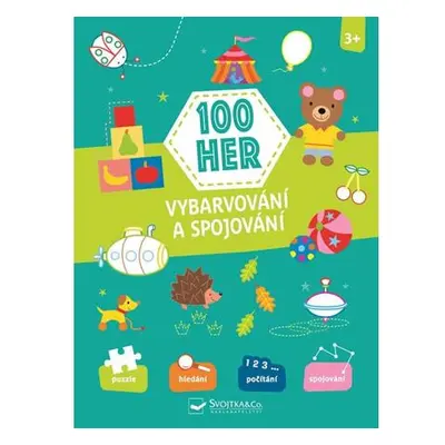 100 her - Vybarvování a spojování 3+