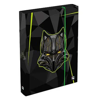 Oxybag Box na sešity A4 Jumbo OXY Sherpy Wolf