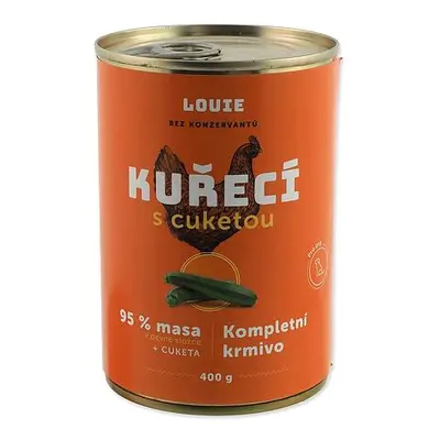 Konzerva LOUIE kuřecí s cuketou 400g