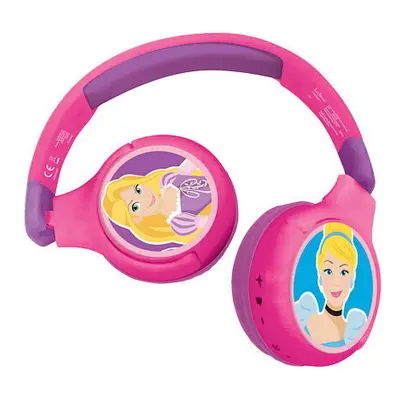 Lexibook Skládací sluchátka Disney Princess Bluetooth