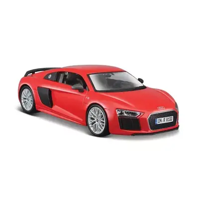 Maisto - Audi R8 V10 Plus, červená, 1:24