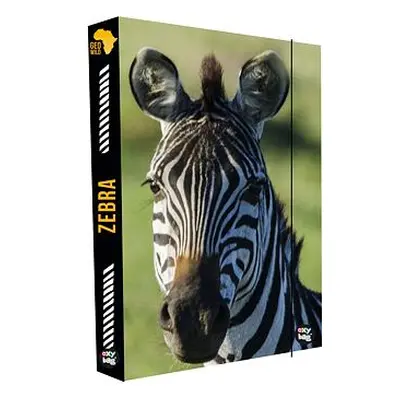 Oxybag Box na sešity A4 Jumbo Zebra