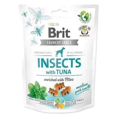 Brit Care Dog Crunchy Cracker. Insects with Tuna enriched with Mint 200 g