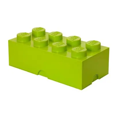 LEGO úložný box 8 - světle zelená