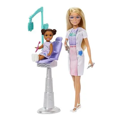 Mattel Barbie HERNÍ SET POVOLÁNÍ - ZUBAŘKA