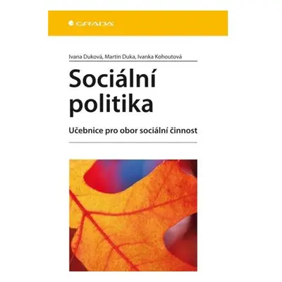 Sociální politika - Učebnice pro obor sociální činnost