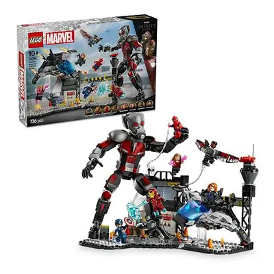 LEGO® Marvel 76314 Akční bitva – Captain America: Občanská válka