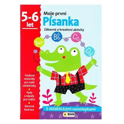 Písanka - 5-6 roky - samolepky (Moje první písanka)