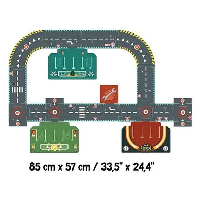 DJECO Crazy motors Puzzle dráha pro autíčka