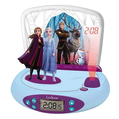 Lexibook Dětský budík Disney Frozen II s projektorem